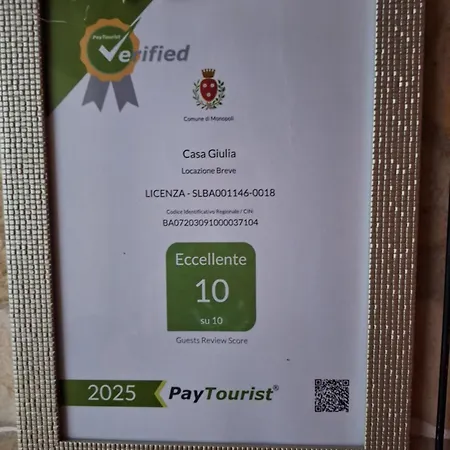 Casa Giulia 度假居 莫诺波利